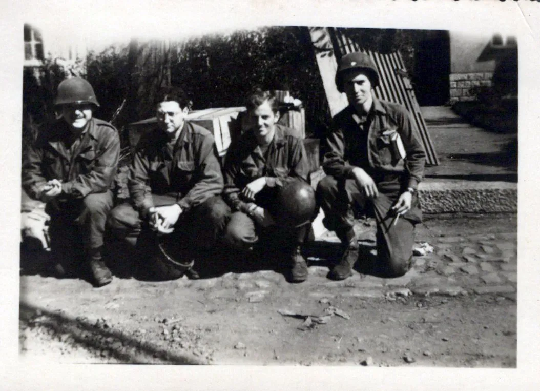 Original U.S. WWII 330th Infantry Regiment 83rd Division Infantry Platoon Leader’s “Untouched” Trunk Grouping - Lt. Donald Lebo