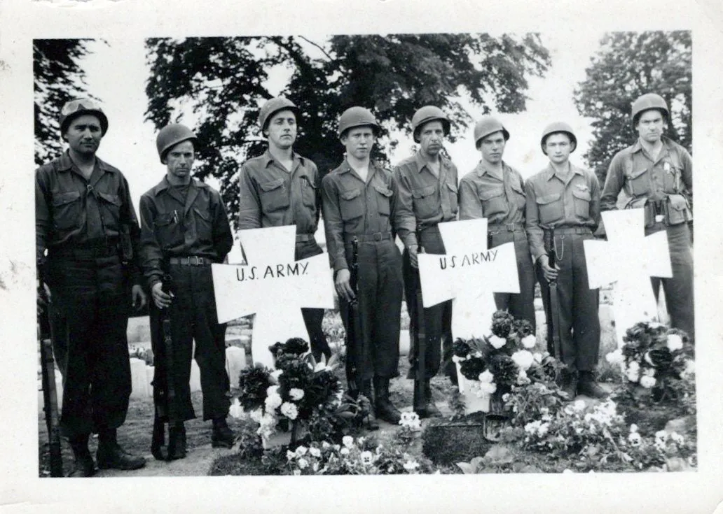 Original U.S. WWII 330th Infantry Regiment 83rd Division Infantry Platoon Leader’s “Untouched” Trunk Grouping - Lt. Donald Lebo