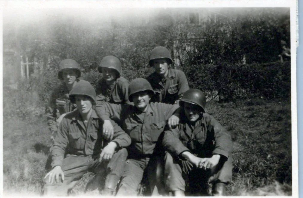 Original U.S. WWII 330th Infantry Regiment 83rd Division Infantry Platoon Leader’s “Untouched” Trunk Grouping - Lt. Donald Lebo