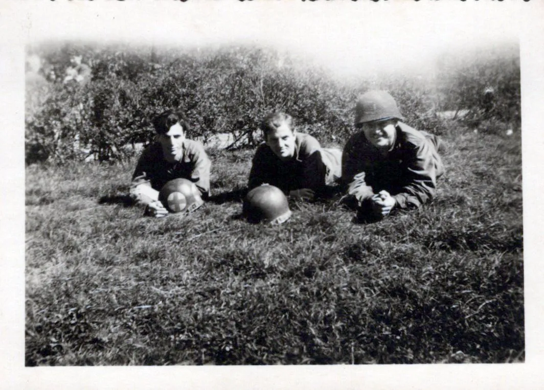 Original U.S. WWII 330th Infantry Regiment 83rd Division Infantry Platoon Leader’s “Untouched” Trunk Grouping - Lt. Donald Lebo