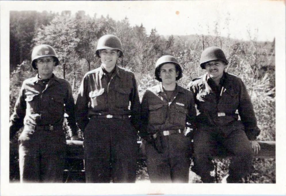 Original U.S. WWII 330th Infantry Regiment 83rd Division Infantry Platoon Leader’s “Untouched” Trunk Grouping - Lt. Donald Lebo