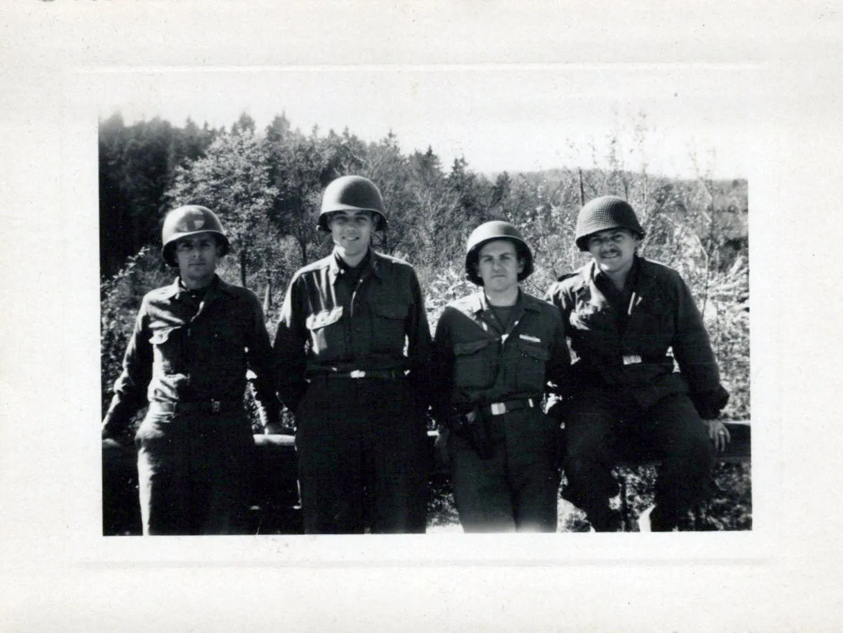 Original U.S. WWII 330th Infantry Regiment 83rd Division Infantry Platoon Leader’s “Untouched” Trunk Grouping - Lt. Donald Lebo