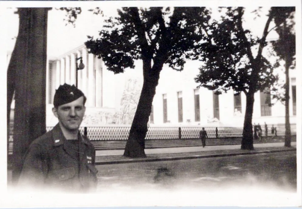 Original U.S. WWII 330th Infantry Regiment 83rd Division Infantry Platoon Leader’s “Untouched” Trunk Grouping - Lt. Donald Lebo