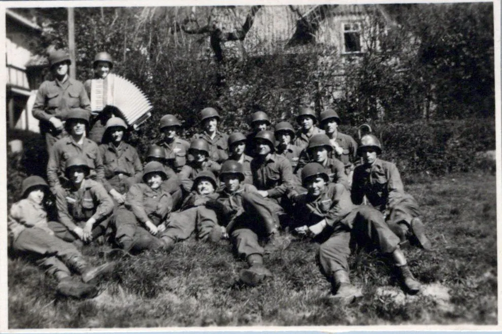 Original U.S. WWII 330th Infantry Regiment 83rd Division Infantry Platoon Leader’s “Untouched” Trunk Grouping - Lt. Donald Lebo