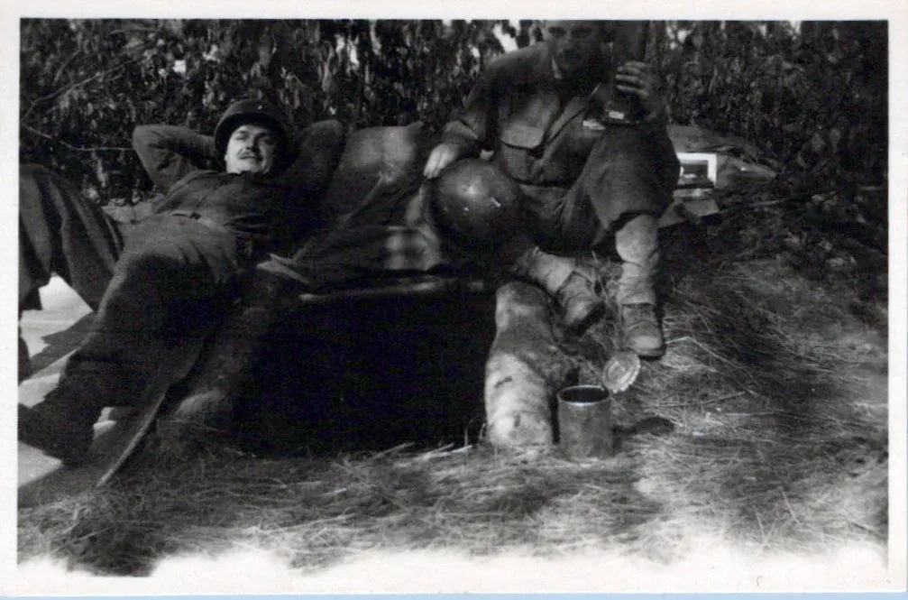 Original U.S. WWII 330th Infantry Regiment 83rd Division Infantry Platoon Leader’s “Untouched” Trunk Grouping - Lt. Donald Lebo