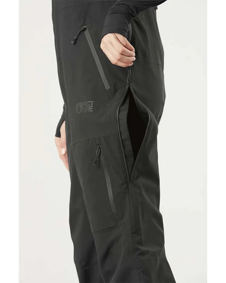 Picture Elwy Women's Bib Pants - Black - 2024