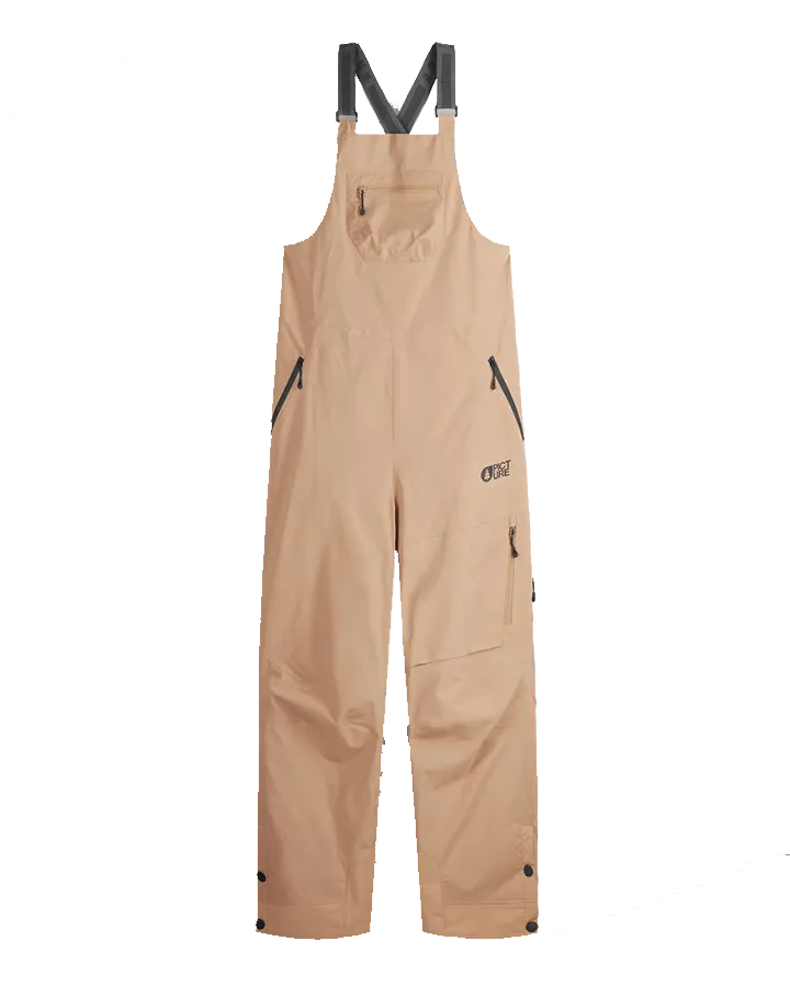 Picture Elwy Women's Bib Pants - Latte - 2024