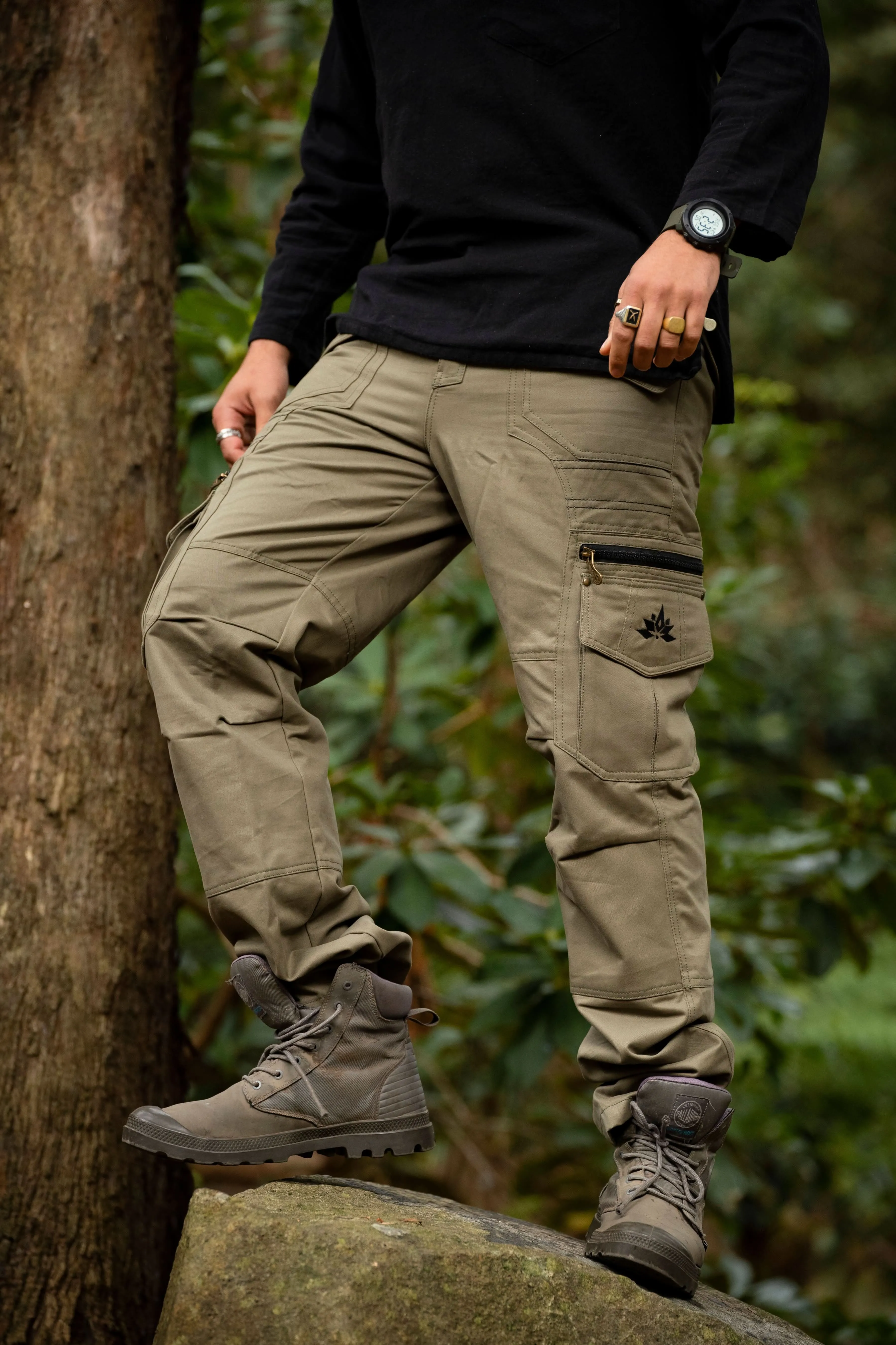 Psy Cargo Trousers - Olive