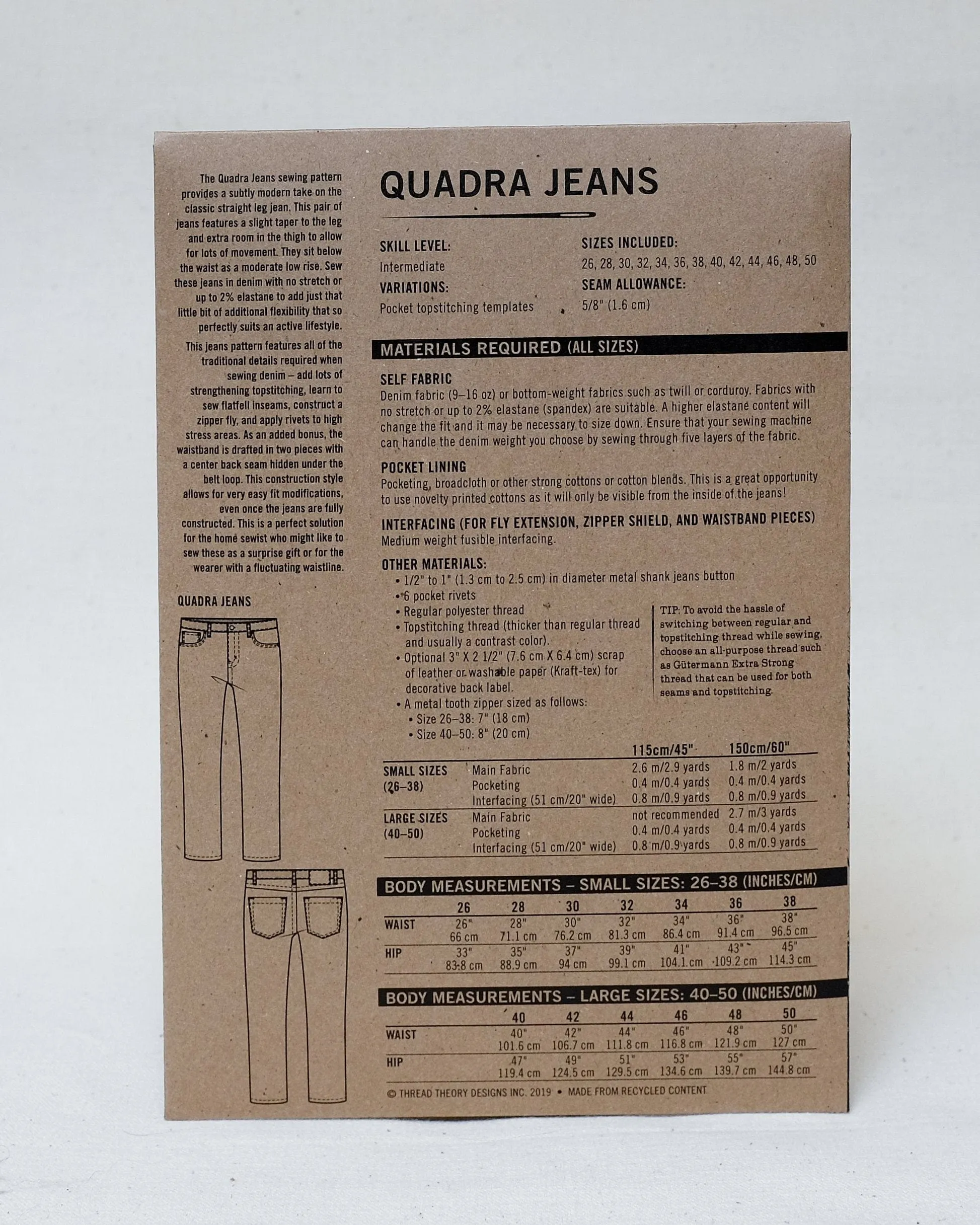 Quadra Jeans - Thread Theory