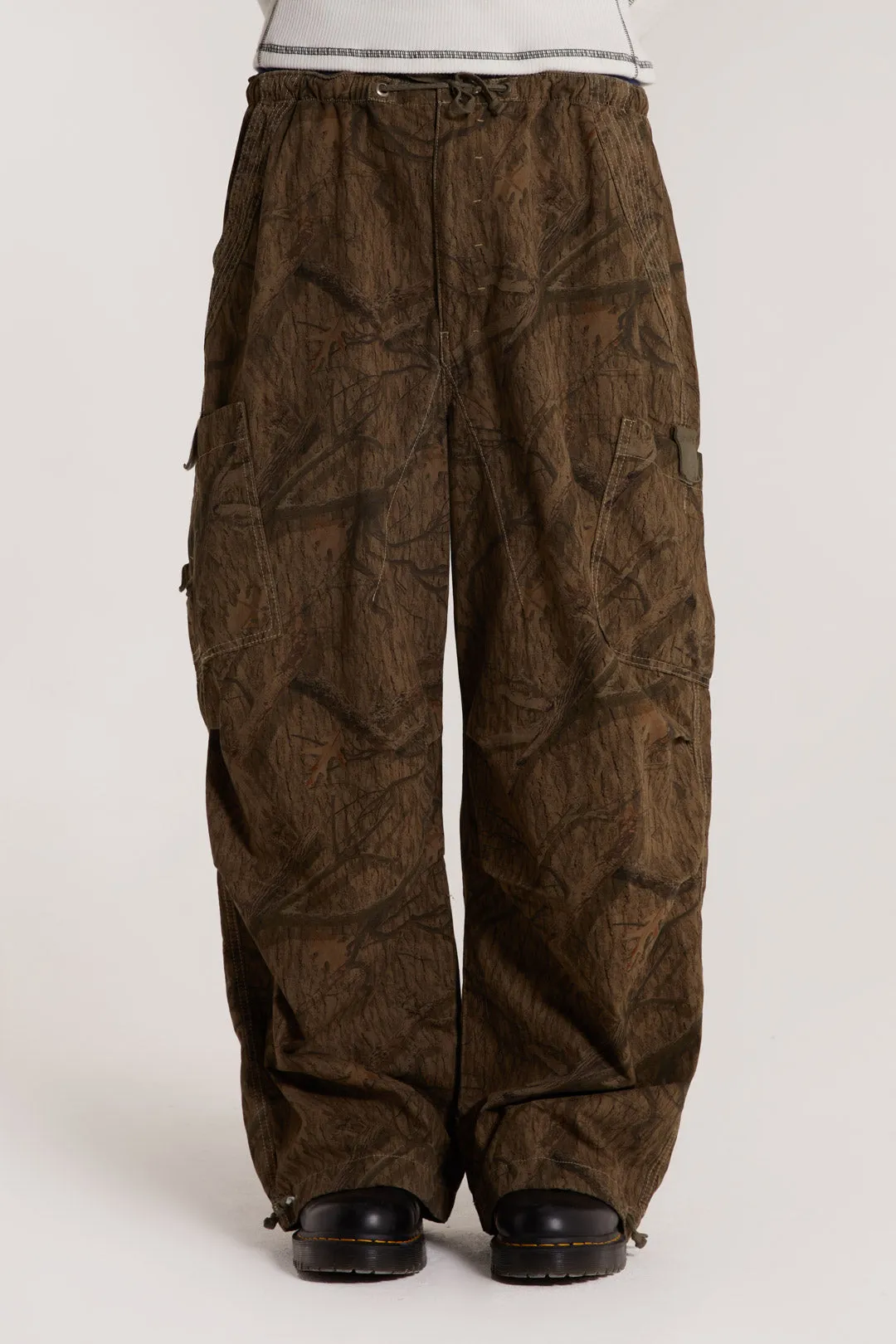 Real Tree Camo Parachute Pants