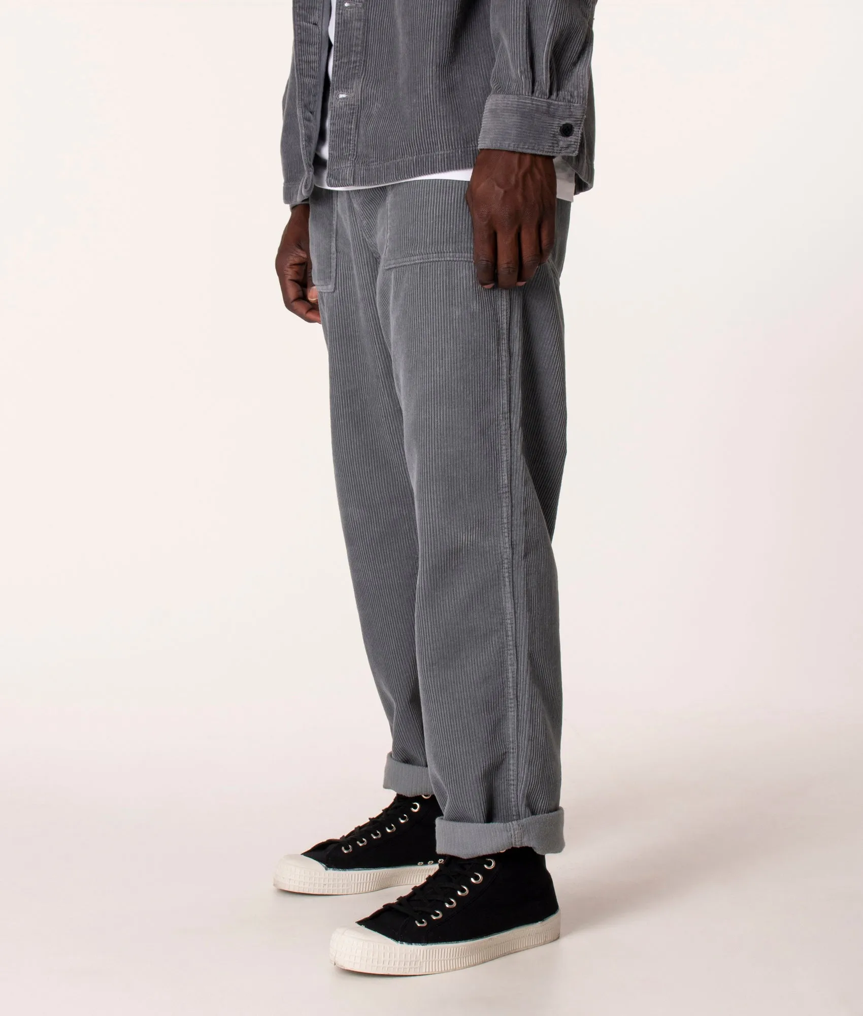 Relaxed Fit Corduroy Fat Pants