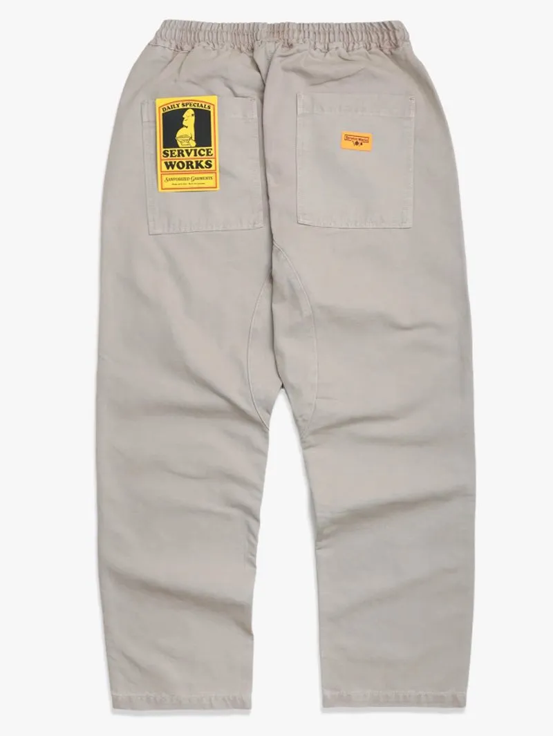 Service Works Stone Classic Canvas Chef Pants