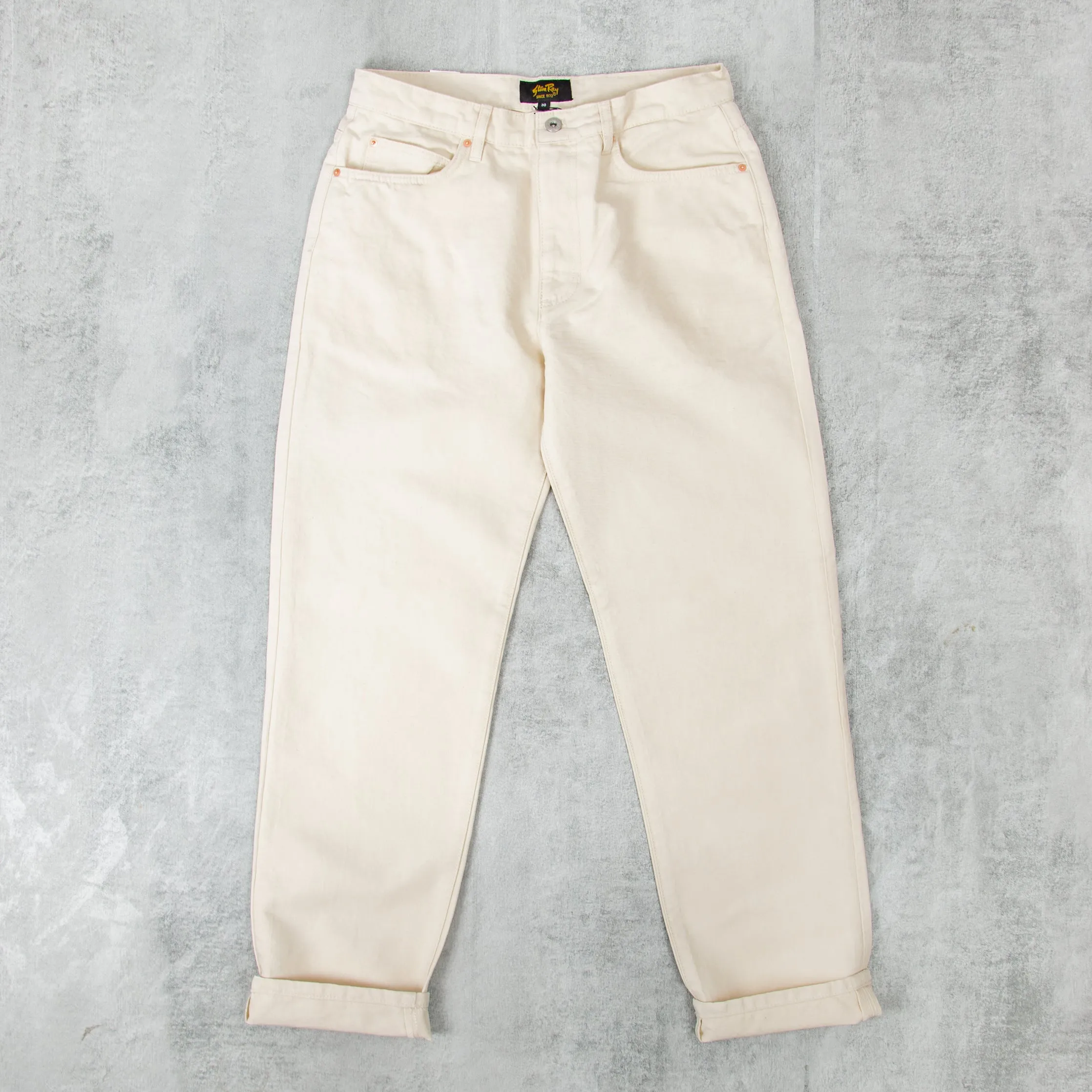 Stan Ray 5 Pocket Straight - Natural Twill