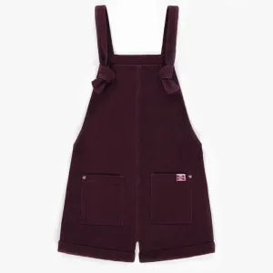 The Franni Overall Cord Shorts Romper - KIDS