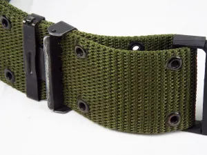 US Army - Olive Green Pistol Belt 60mm - Plastic Snap-Lock Buckle - Grade 1