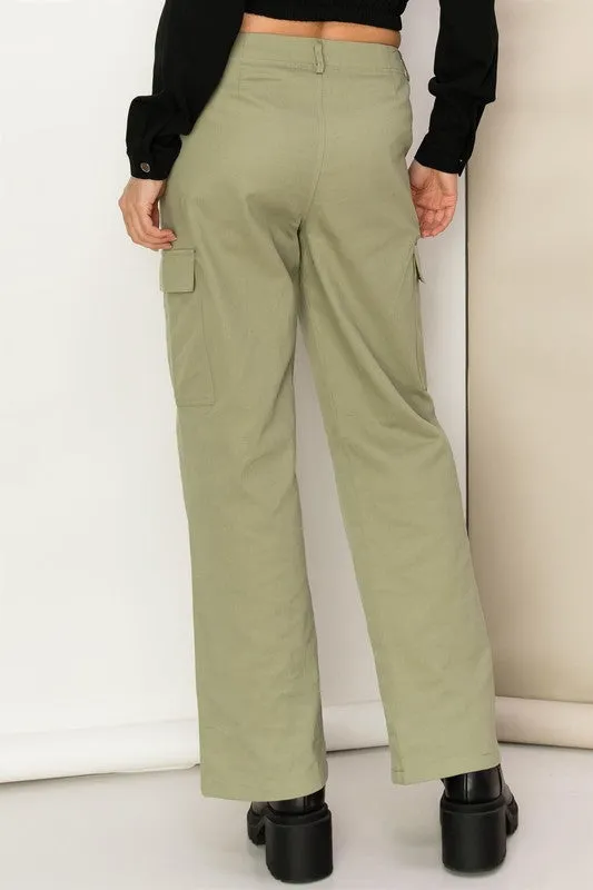 Weekend Chiller High Waist Cargo Pants