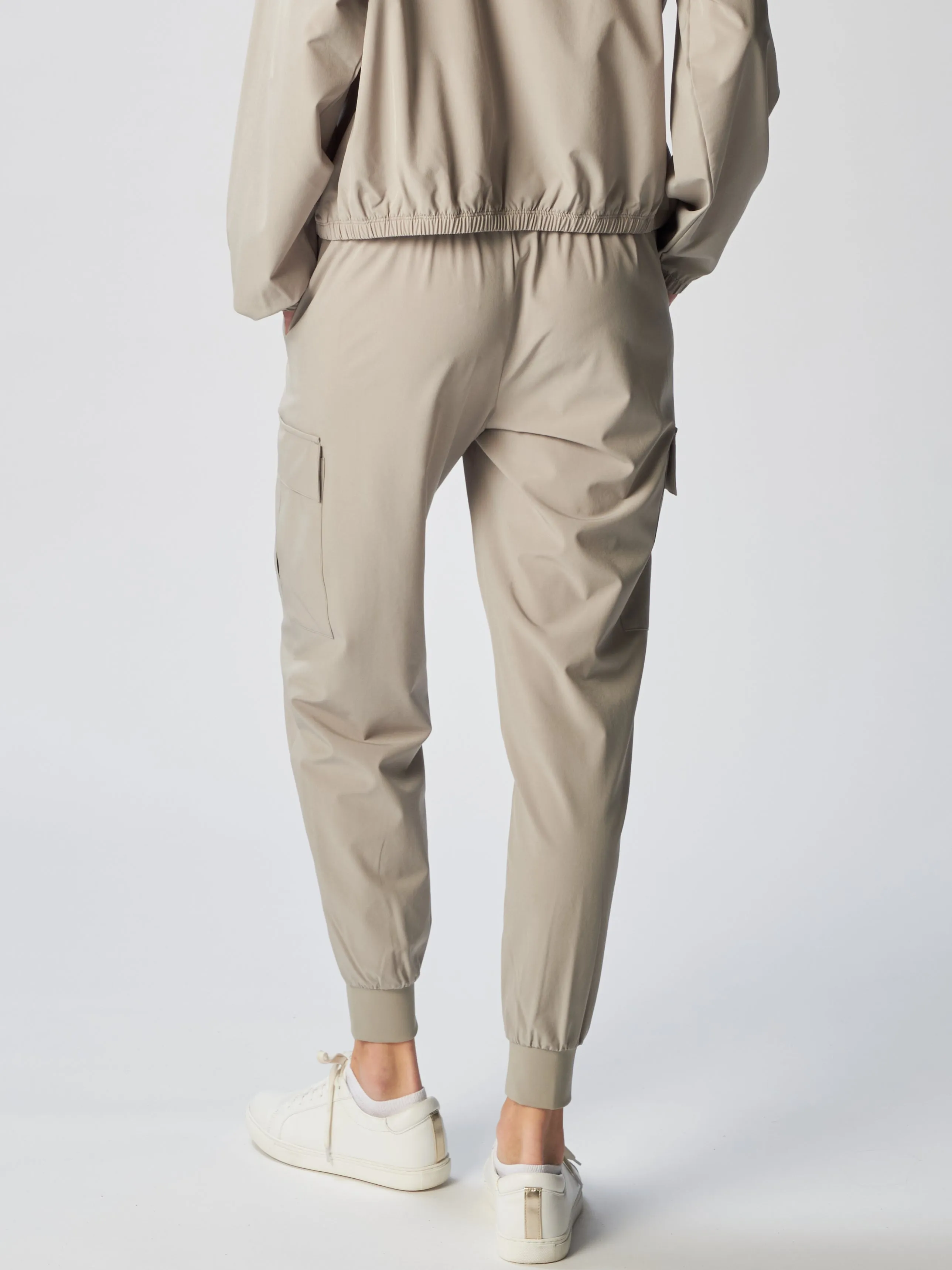 Woven Cargo Jogger in Various Colors